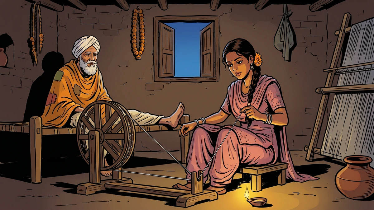 Kupti and Imani — two Punjabi princesses in marble court, ACK style