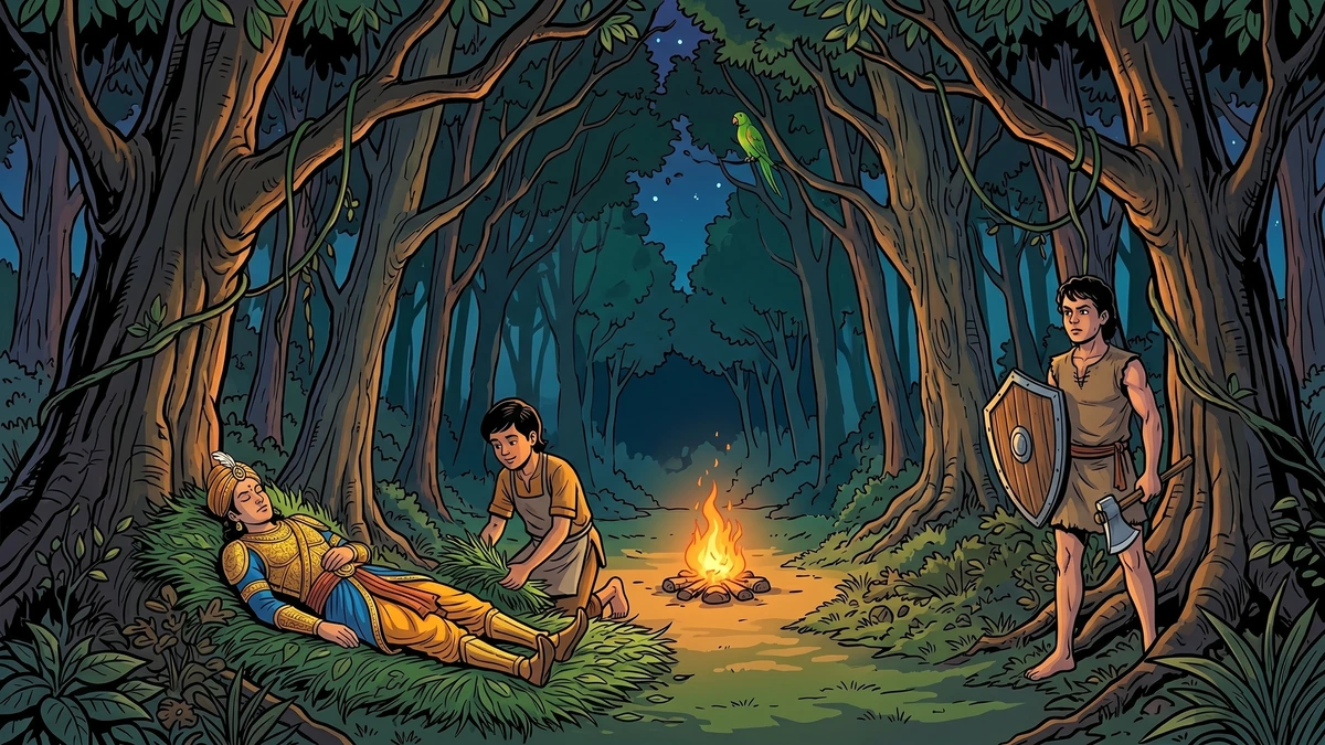 How Raja Rasalus Friends Forsook Him – Indian Folk Tales