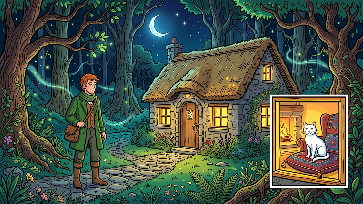 Scene 1 — The Little White Cat