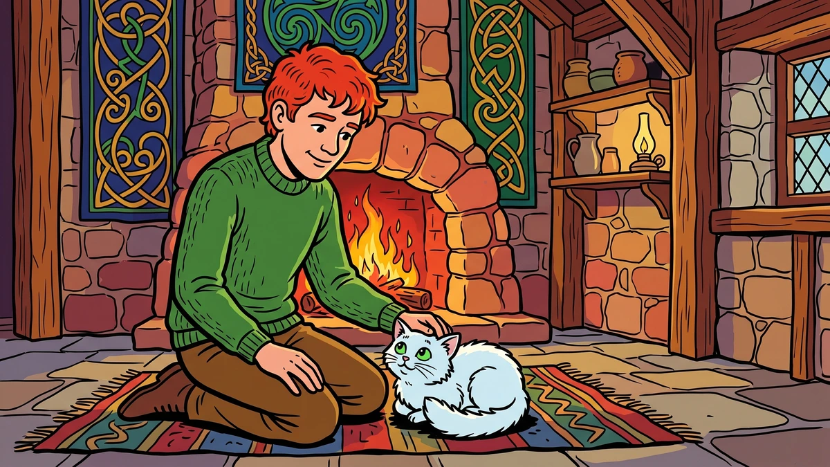 Scene 3 — The Little White Cat