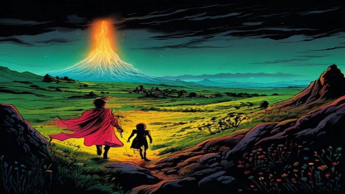 Scene 1 — The Shee An Gannon And The Gruagach Gaire