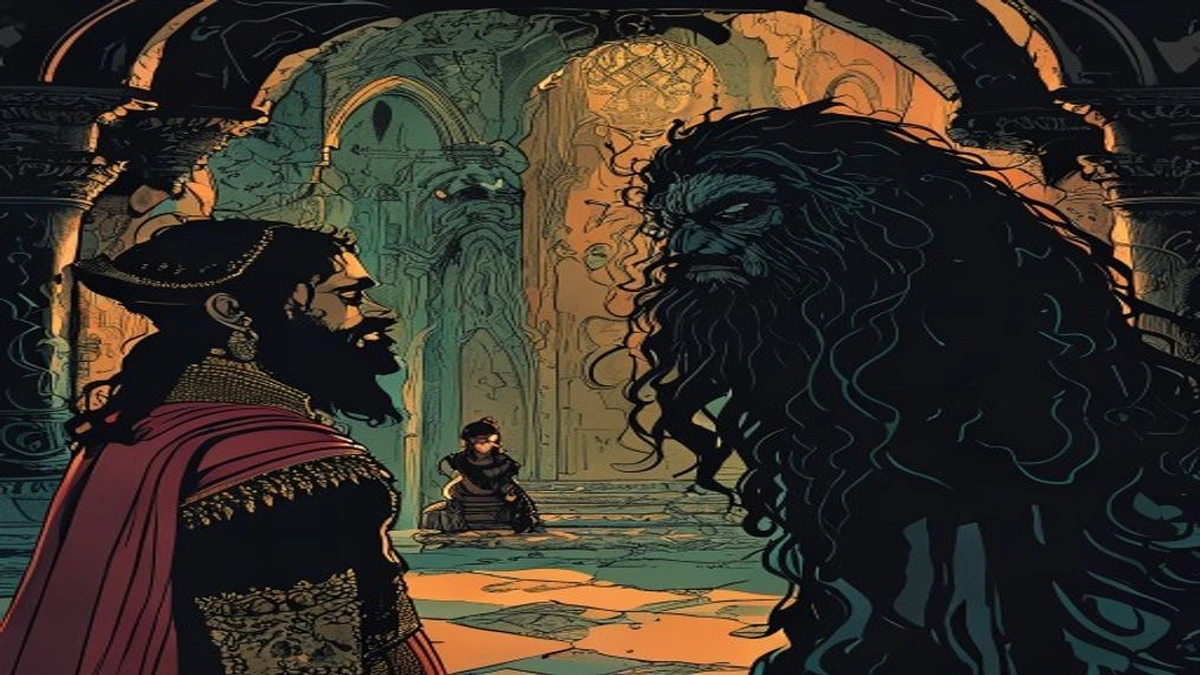 Scene 2 — The Shee An Gannon And The Gruagach Gaire