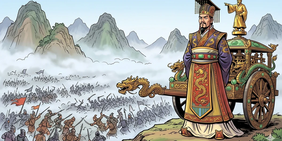 The "Shinansha," Or The South Pointing Carriage - Cover - Amar Chitra Katha Style