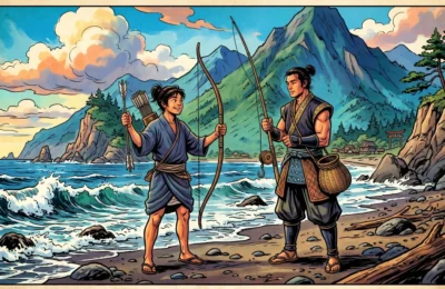 The Happy Hunter And The Skillful Fisher