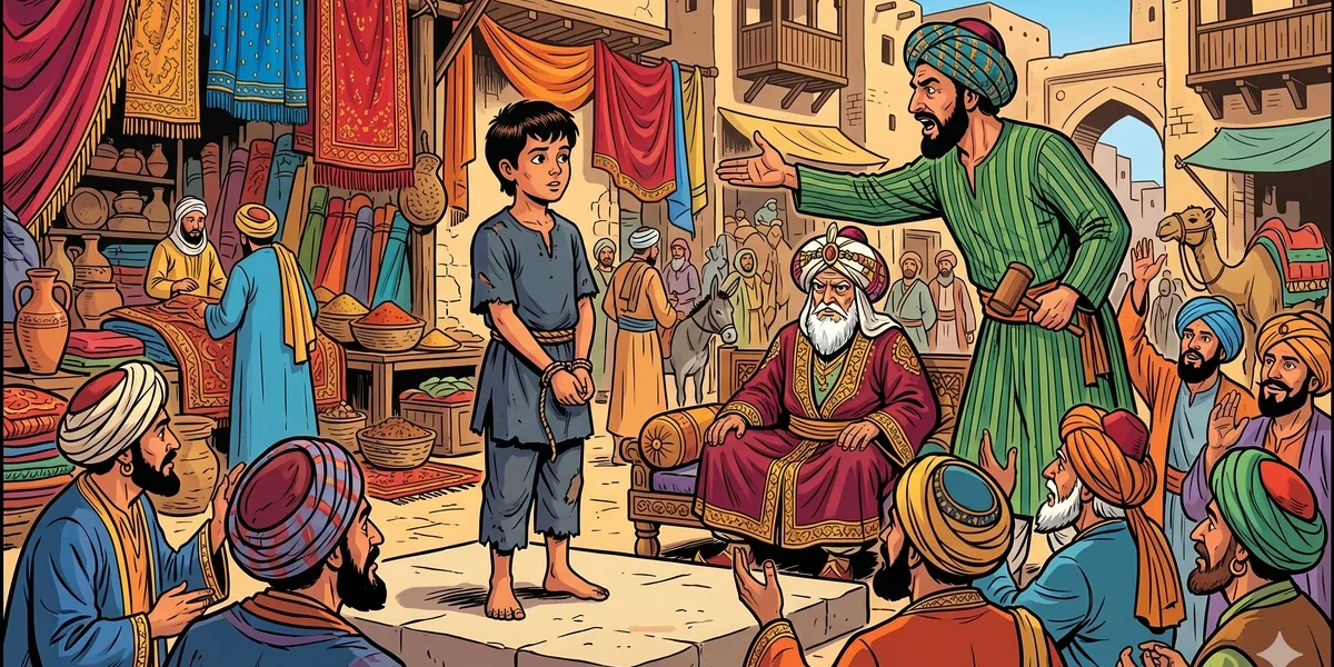 The Story Of The Slave Kafoor - Cover - Amar Chitra Katha Style