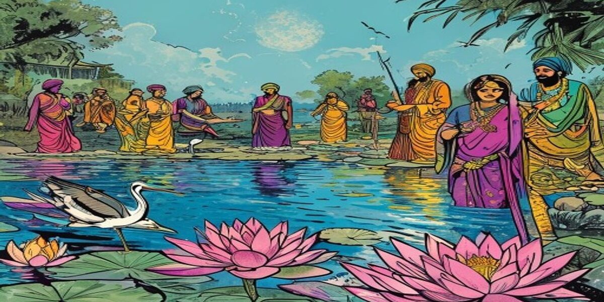 How The Five Ancients Became Men - Indian Folk Tales