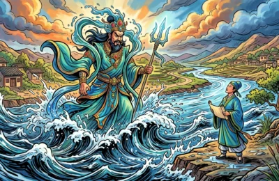 Kwang-Jui And The God Of The River