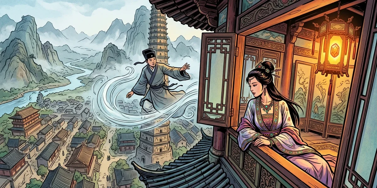 The Maiden Who Was Stolen Away - Cover - Amar Chitra Katha Style