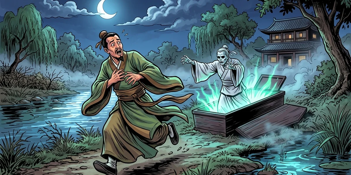 The Punishment Of Greed - Cover - Amar Chitra Katha Style