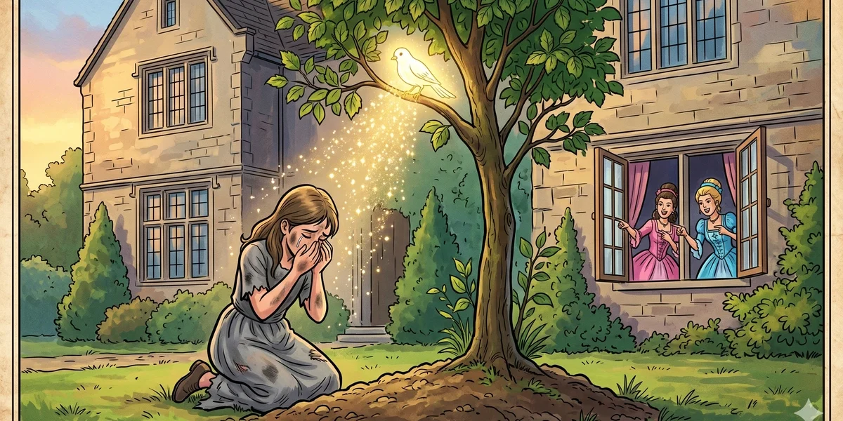 Ashputtel - Cover - Amar Chitra Katha Style