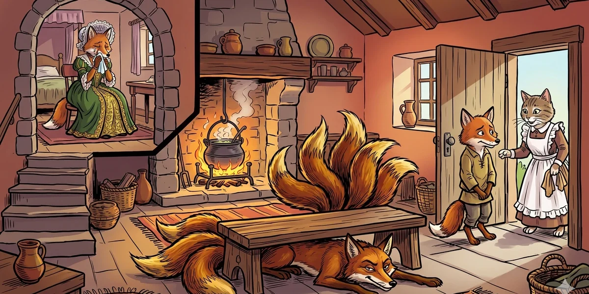 Frederick And Catherine - Cover - Amar Chitra Katha Style