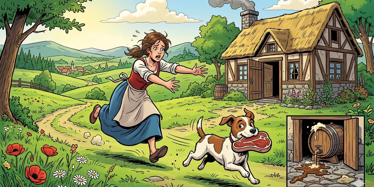 Fundevogel - Cover - Amar Chitra Katha Style