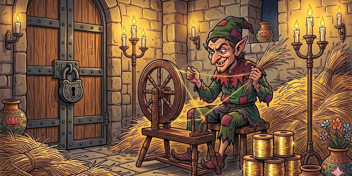 Rumpelstiltskin - Cover - Amar Chitra Katha Style