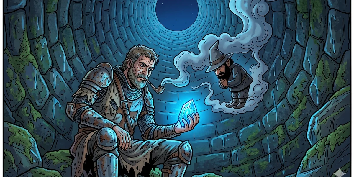 The Blue Light - Cover - Amar Chitra Katha Style