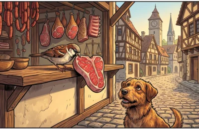 The Dog And The Sparrow