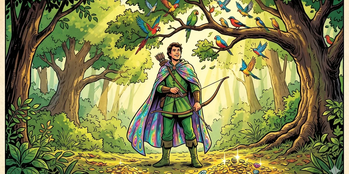 The Salad - Cover - Amar Chitra Katha Style