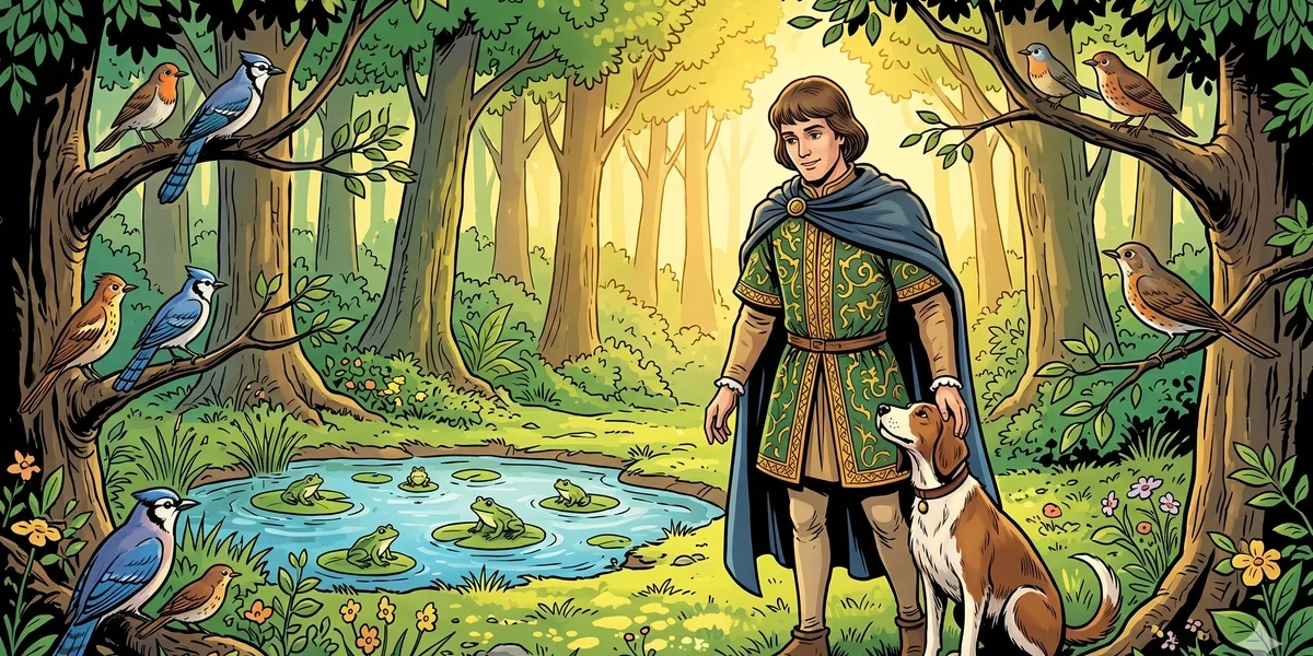 The Three Languages - Cover - Amar Chitra Katha Style