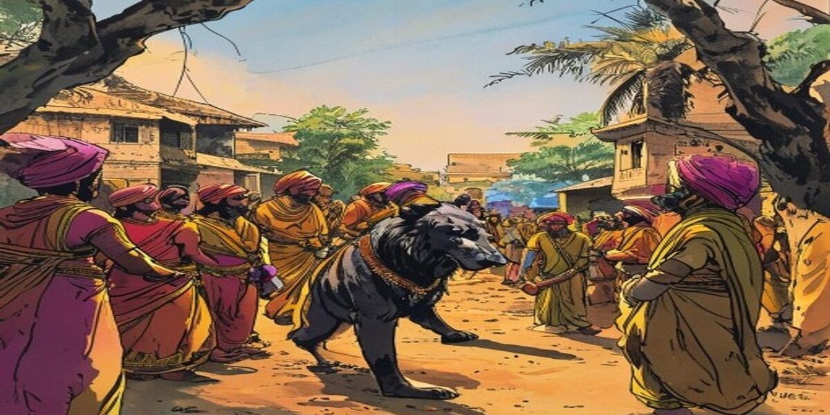 The Lion And The Wolf - Indian Folk Tales