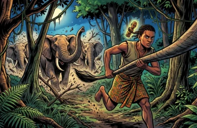 The Tail Of The Princess Elephant