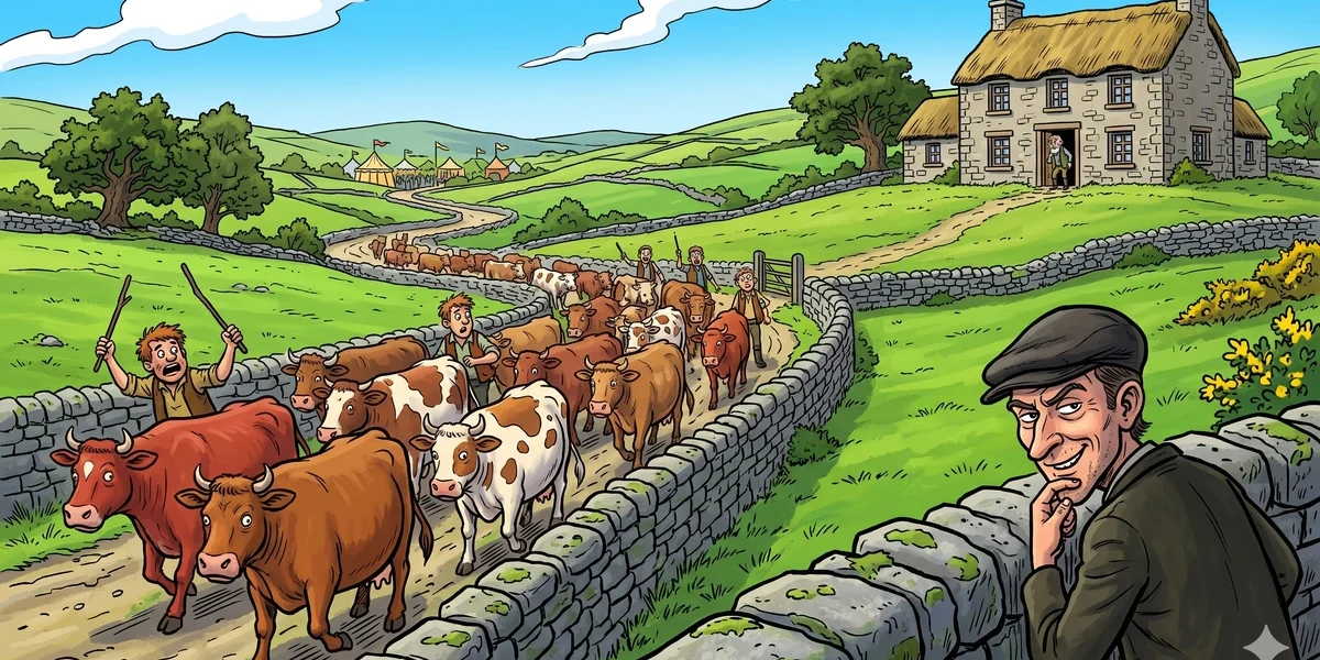 The Story of the McAndrew Family - Cover - Amar Chitra Katha Style