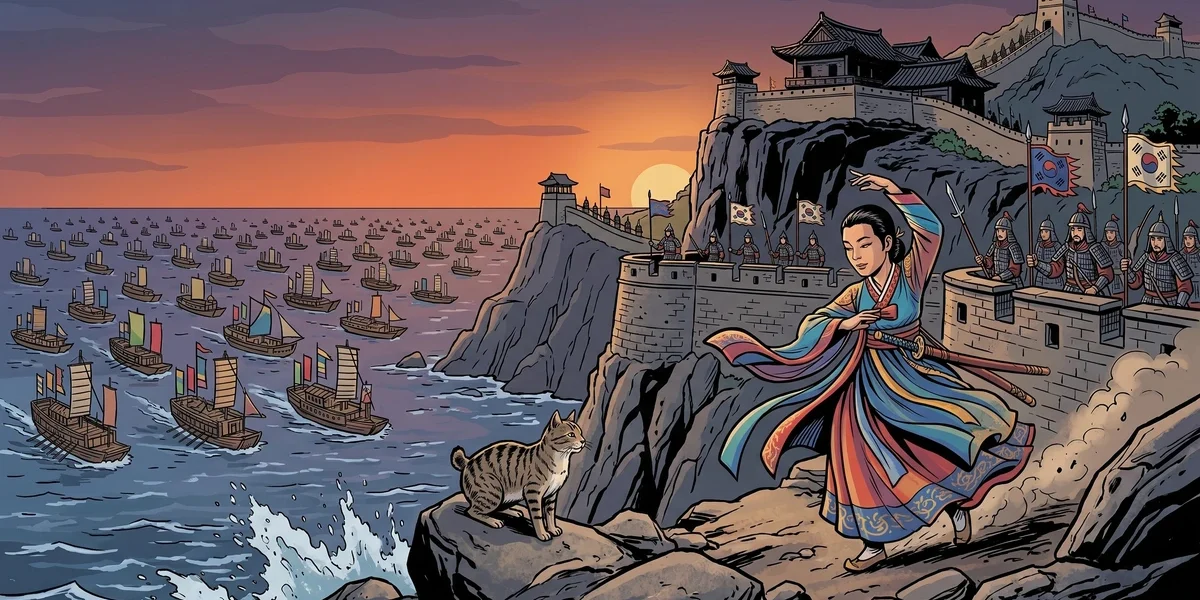 Longka, The Dancing Girl - Cover - Amar Chitra Katha Style