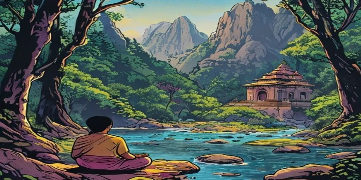 Pigling And Her Proud Sister - Cover illustration - Amar Chitra Katha style