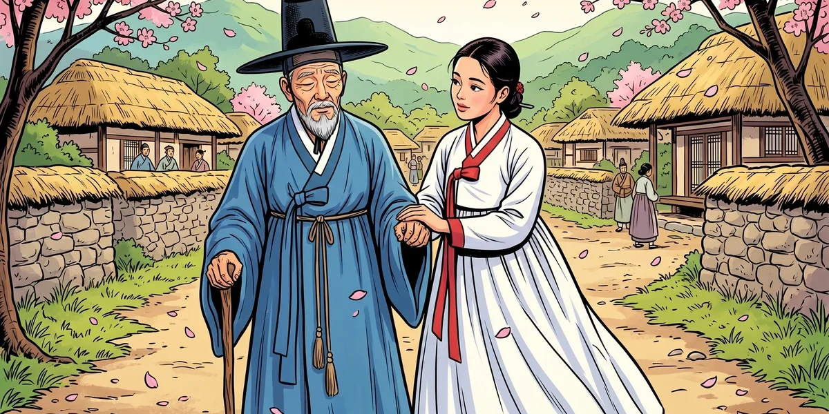 Sim Chung - Cover - Amar Chitra Katha Style