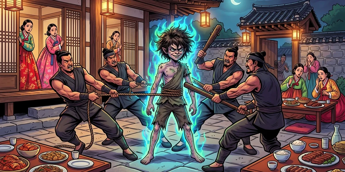 The Awful Little Goblin - Cover - Amar Chitra Katha Style