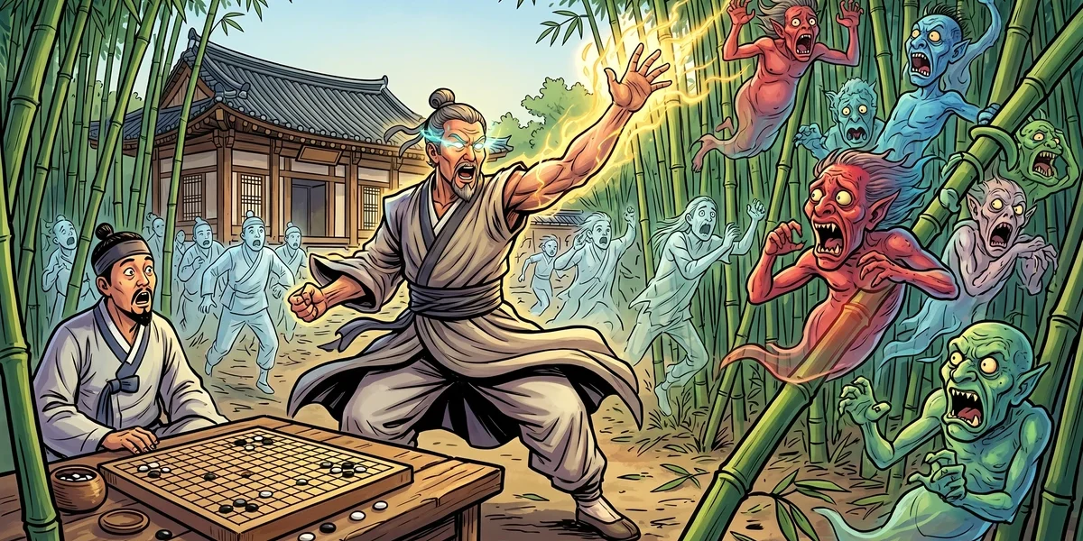 The Literary Man Of Imsil - Cover - Amar Chitra Katha Style