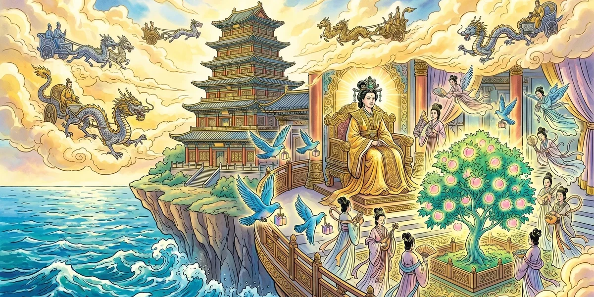 The Magic Peach - Cover - Amar Chitra Katha Style