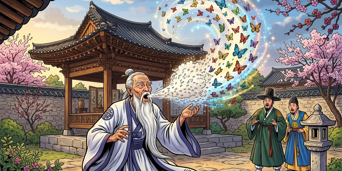 Yun Se-Pyong, The Wizard - Cover - Amar Chitra Katha Style