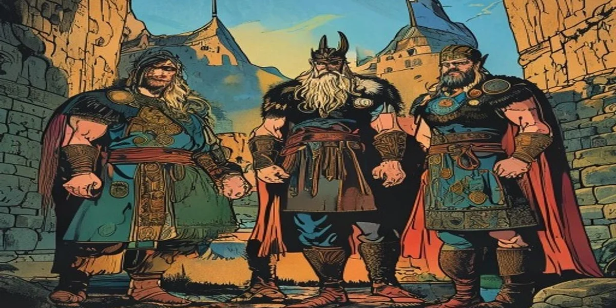 Odin’s Quest for Wisdom - Cover - Amar Chitra Katha Style