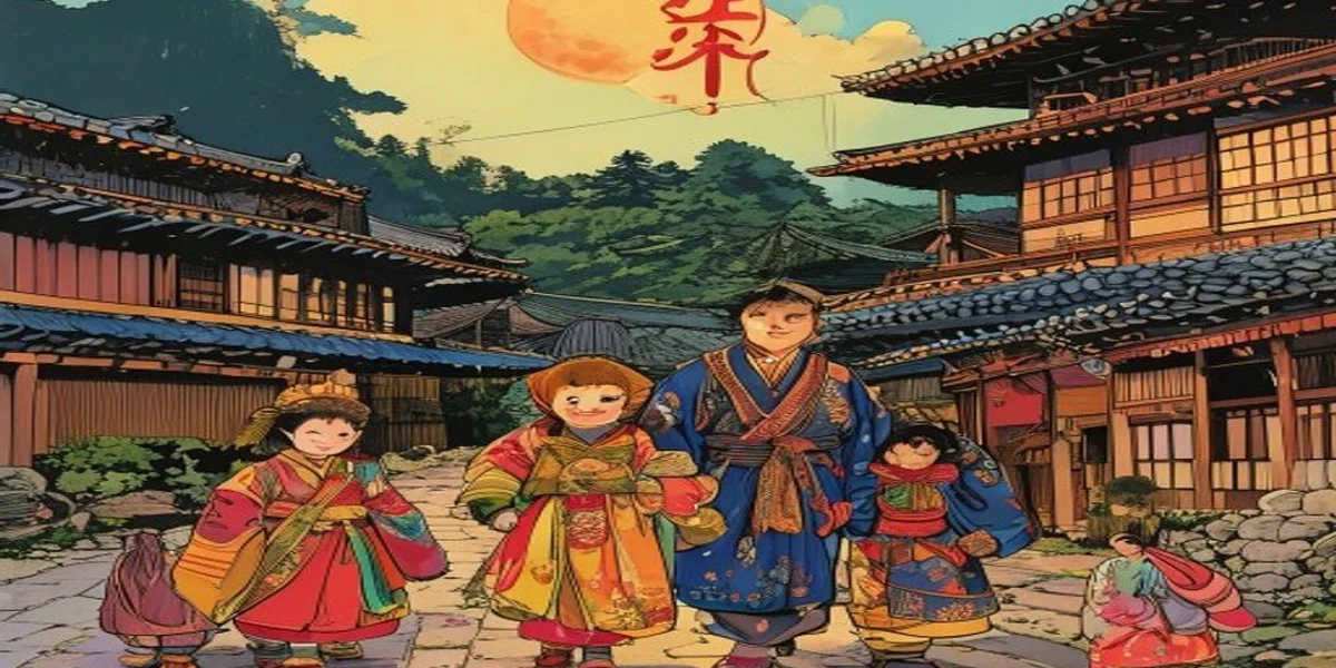 Momotaro: The Peach Boy - Cover - Amar Chitra Katha Style