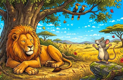 The Lion and the Mouse: Friendship Across Worlds