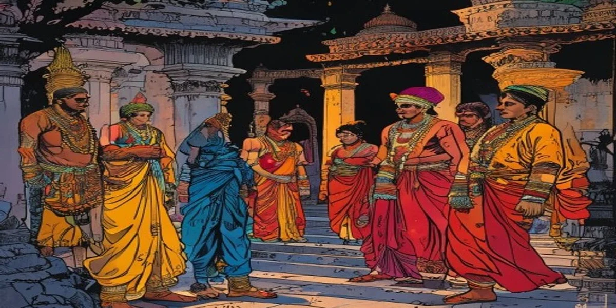 Si Tanggang: The Ungrateful Son and the Curse of Stone - Cover - Amar Chitra Katha Style