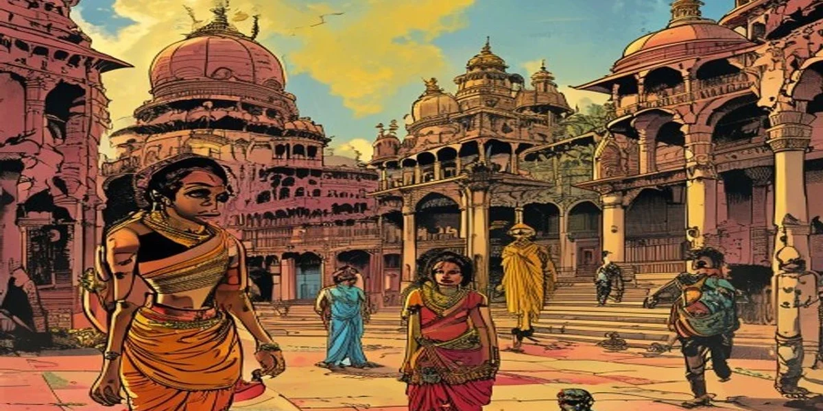 Why Mosquitoes Buzz in People’s Ears - Cover - Amar Chitra Katha Style