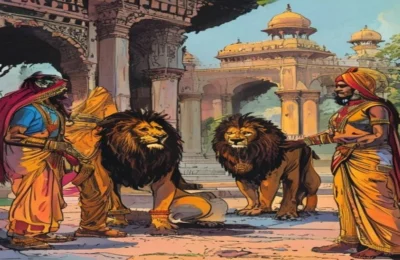 The Four Brahmins and the Lion