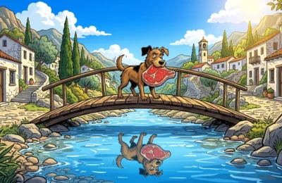 The Dog and His Reflection