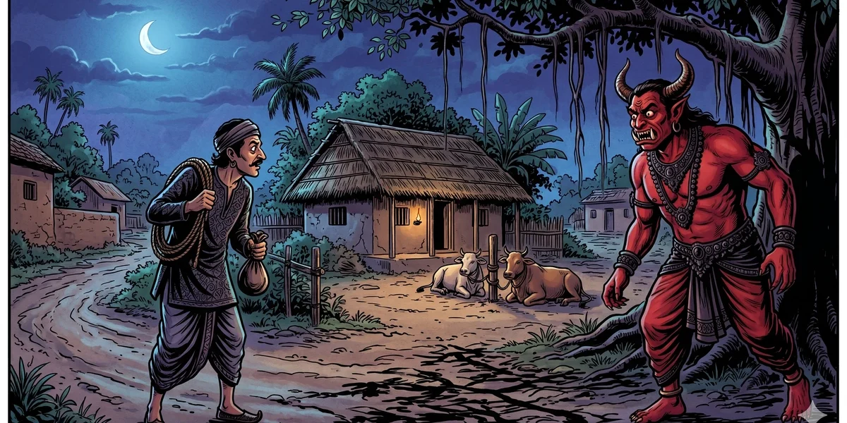 The Brahmin the Thief and the Demon - cover