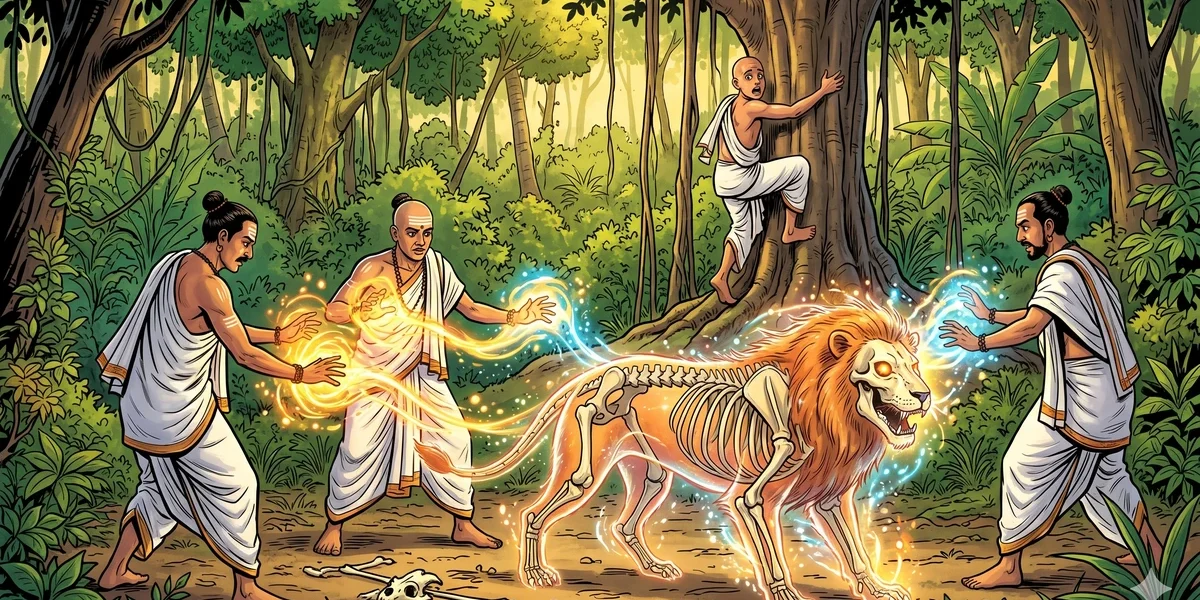 The Lion that Sprang to Life - Cover