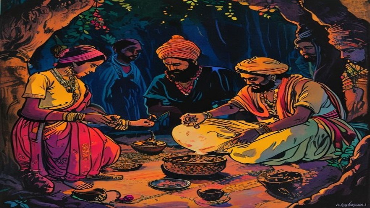 The potter looking lost in a war council while experienced officers wait for a decision