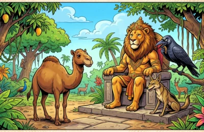 The Story of the Monkey and a Bird Called Suchimukha