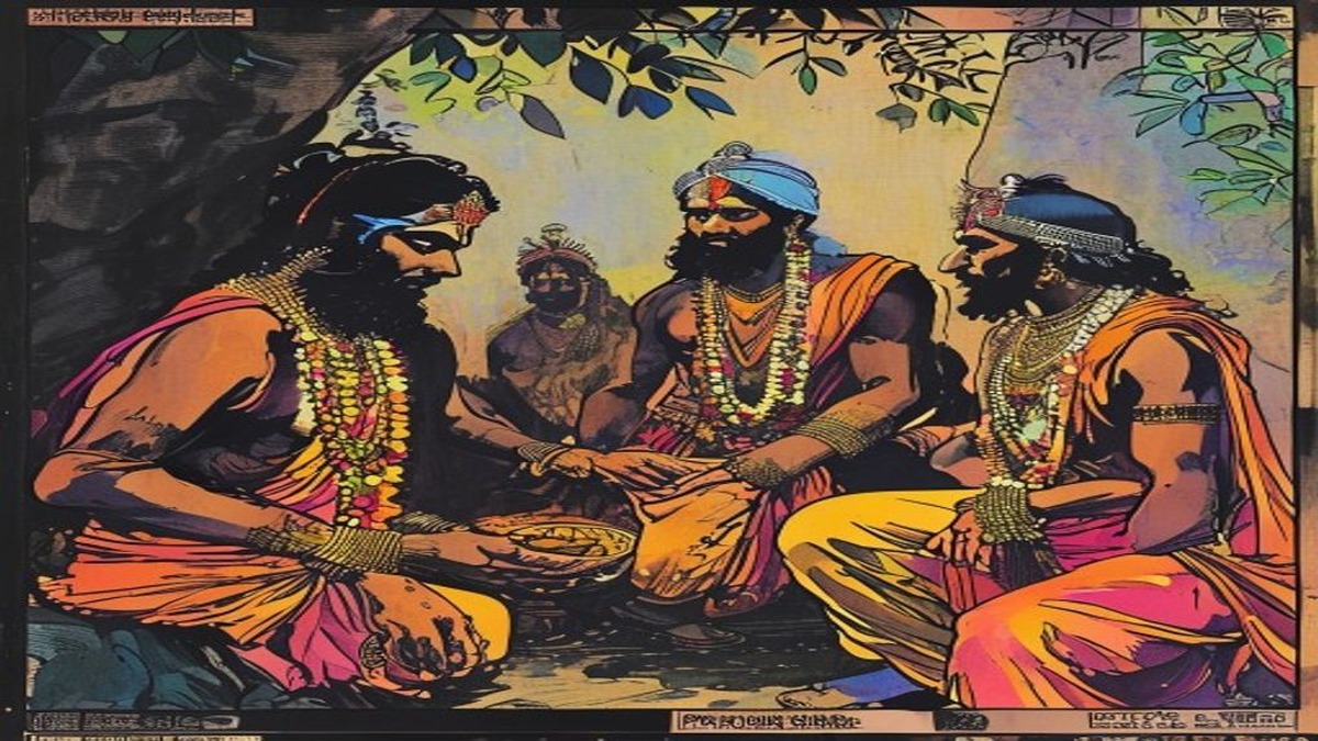 A council of advisors deliberates around a table, one advisor pointing firmly at evidence while the others appear reluctant to accept the implication