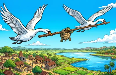 The Turtle that fell off the Stick