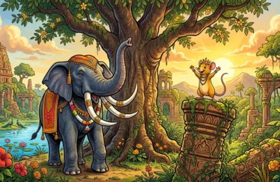 The Elephants and the King of Mice