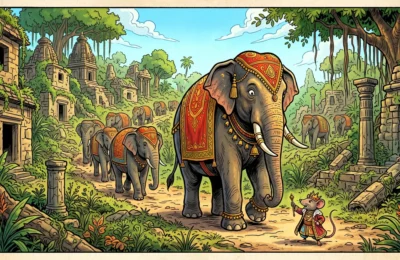 The Elephants and the King of Mice