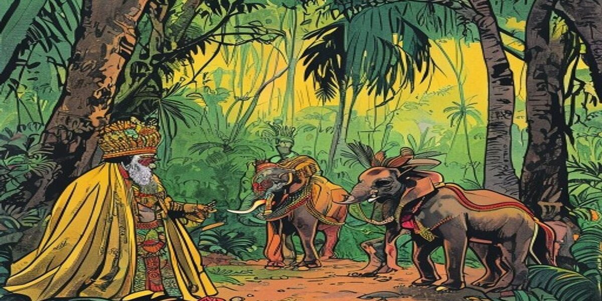 Elephants and Hares - Indian Folk Tales