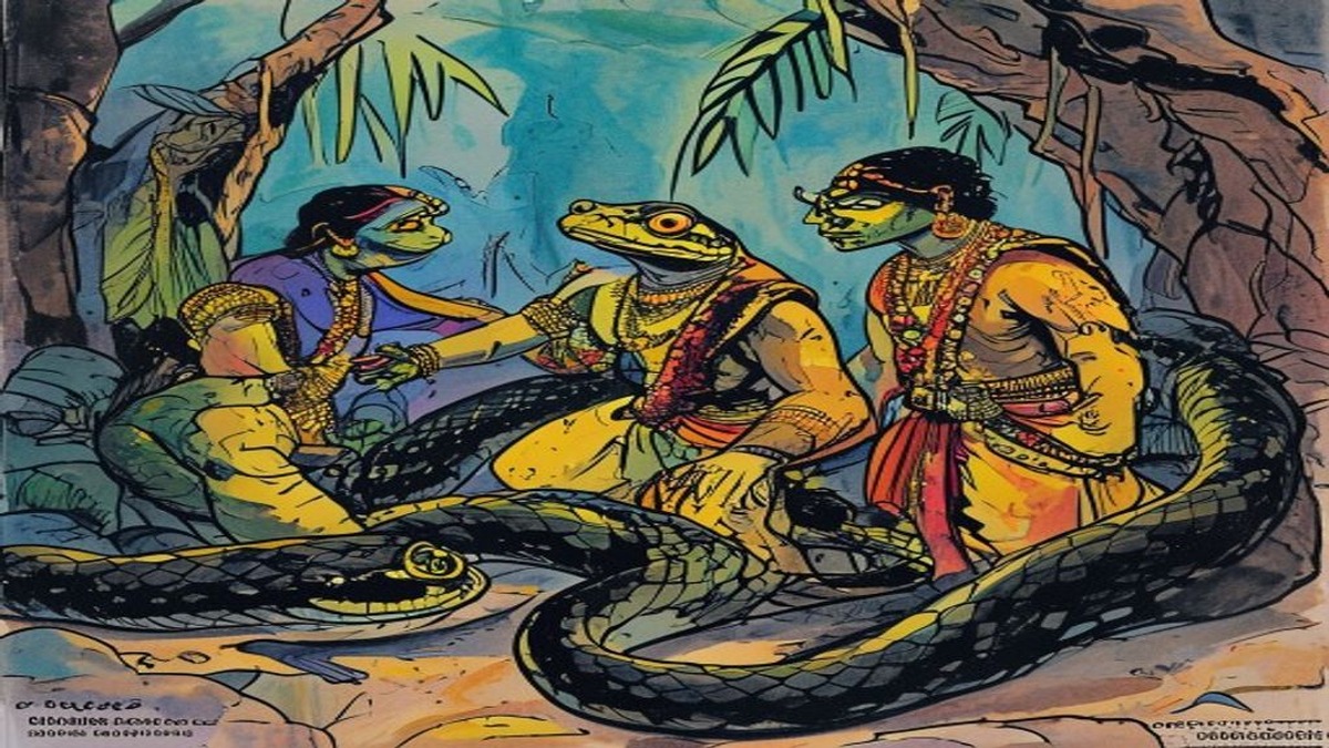 The empty well in the aftermath, the snake gone and the frog community destroyed, the scene conveying the specific desolation of a catastrophe that was entirely the product of a single catastrophic reasoning error