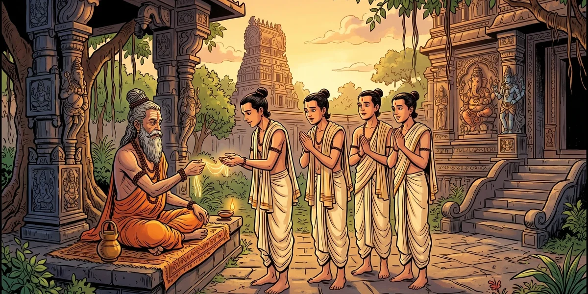 The Story of Chakradhara - Cover - Amar Chitra Katha Style