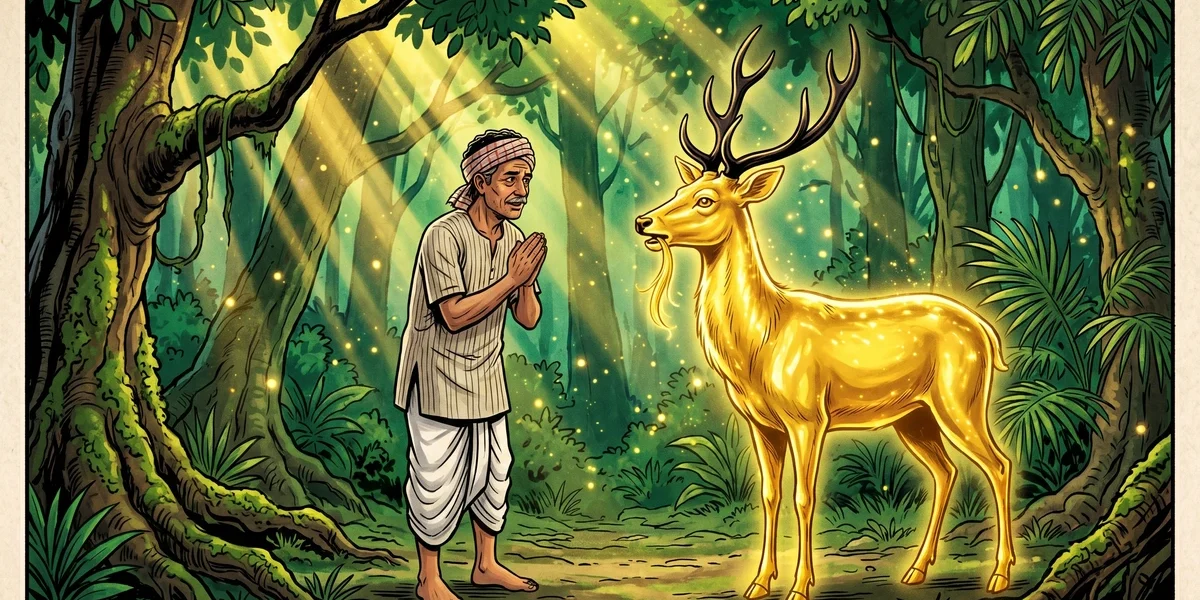 The Story of a Hiraman - Cover - Amar Chitra Katha Style